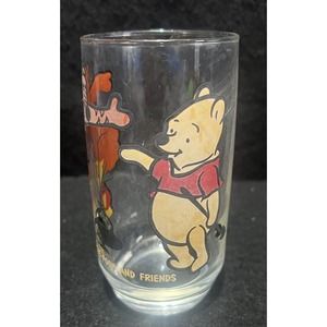 Vintage Winnie the Pooh and Friends Drinking Glass Sears 1970s Walt Disney‎